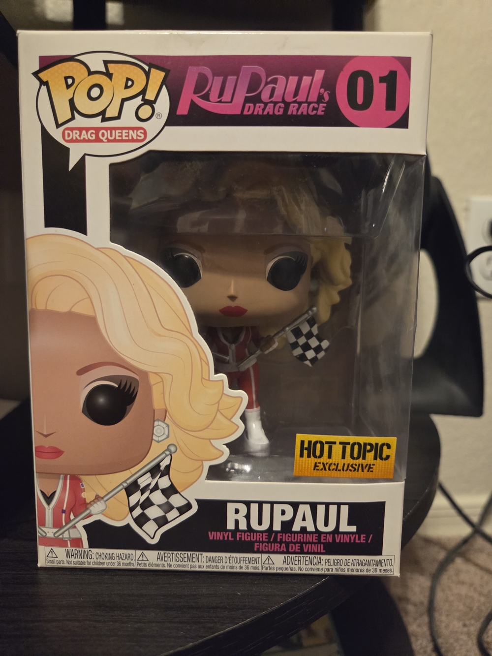Funko Pop! RuPaul Vinyl Figure - Hot Topic Exclusive NIB